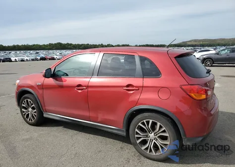 2016 Mitsubishi Outlander Sport Es from USA, damaged, VIN JA4AR3AW0GZ025236